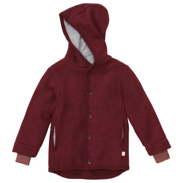 disana - Kid's Walk-Jacke - Wolljacke Gr 134/140 rot von Disana