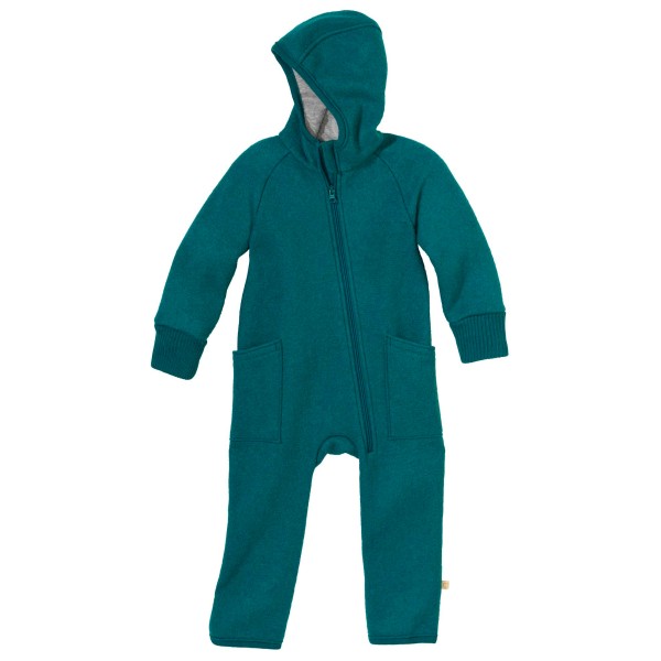 disana - Kid's Zipp-Overall - Overall Gr 74/80 blau von Disana