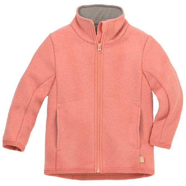 disana - Kid's Zipper-Jacke - Merinojacke Gr 74/80 rot von Disana