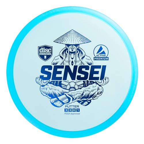 Discgolf Putter Premium Sensei 3/3/0/1, Blau Discgolf Putter Premium Sensei 3/3/0/1, Blau von Discmania