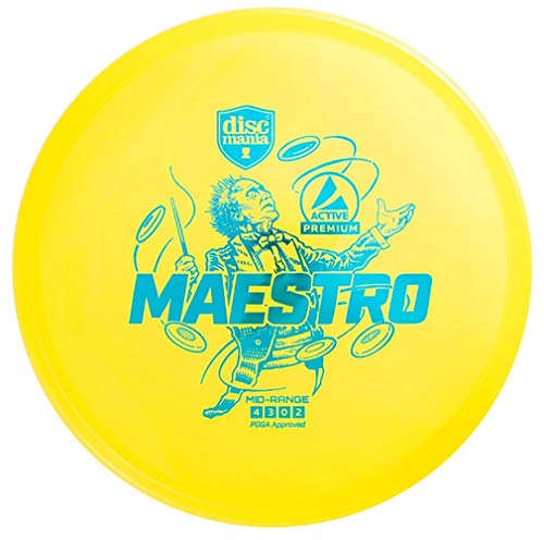 Discmania Active Premium Maestro Golfscheibe, mittelgroß, 165 - 170 g von Discmania