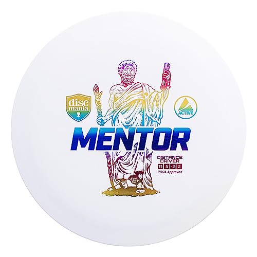 Discmania DISC Golf Active-LINE Mentor Distance Driver Blanc, weiß, M von Discmania