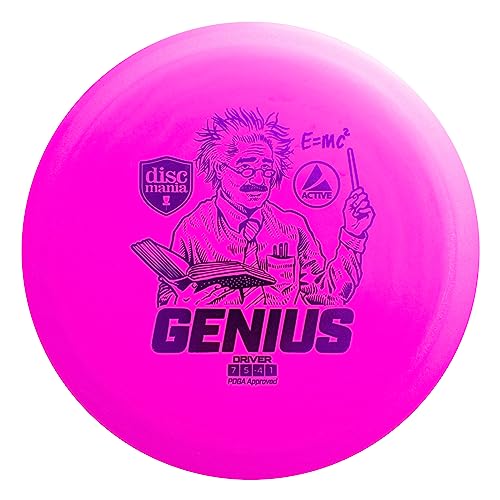 Discmania Disc Golf Active-line Genuis Driver Mania, Rosa, M Discmania Disc Golf Active-line Genuis Driver Mania, Rosa, M von Discmania