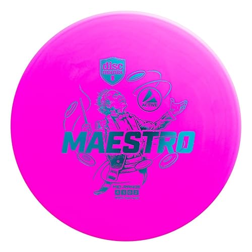 Discmania Disc Golf Active-line Maestro Mid-Range Golfscheibe, Rosa, M Discmania Disc Golf Active-line Maestro Mid-Range Golfscheibe, Rosa, M von Discmania