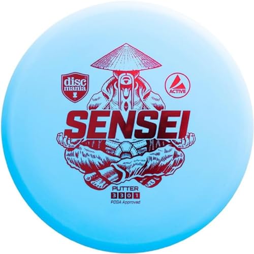 Discmania Disc Golf Active-line Sensei hellblau Golfscheibe, M von Discmania