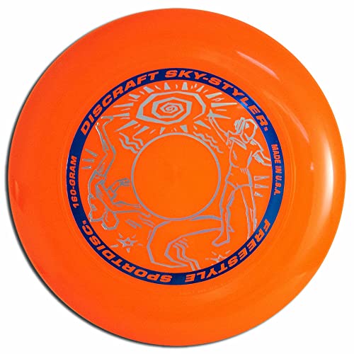 Discraft 802010-007 - Sky Styler Sport Disc, 160 g, orange von Discraft