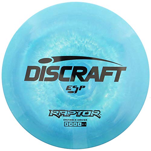 Discraft ESP Raptor Distance Driver Golfscheibe [Farben können variieren] – 167 – 169 g von Discraft
