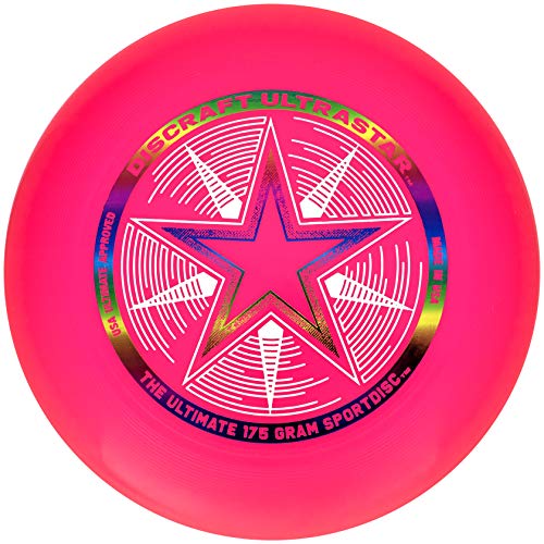 Disc Store Unisex – Erwachsene Ultrastar Frisbeescheibe, Rosa, 27,5cm Disc Store Unisex – Erwachsene Ultrastar Frisbeescheibe, Rosa, 27,5cm von Discraft