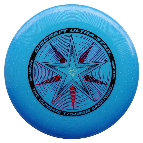 Discraft Ultra-Star Ultimate Disc, 175 g, Blau glänzend von Discraft
