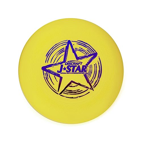 Discraft Uni Jugend Jstar.Yellow Eine Junior-Scheibe, gelb, 145gr Discraft Uni Jugend Jstar.Yellow Eine Junior-Scheibe, gelb, 145gr von Discraft