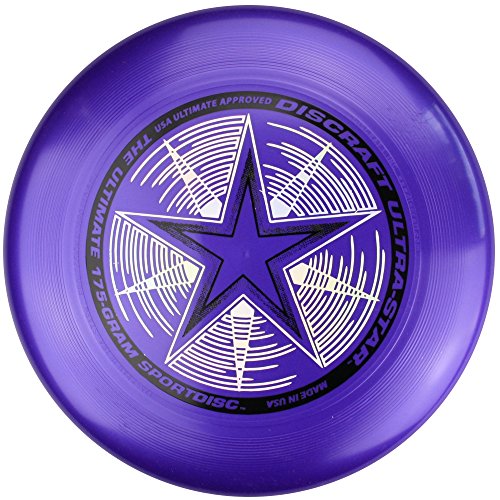 Discraft 175g Ultra-Star Sport Disc - Ultimative Frisbee-Wettkampfspezifikation, geeignet für alle Spielstufen, Lange und stabile Flüge, Lila von Discraft