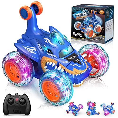 Dislocati Ferngesteuertes Auto, Spielzeug ab 3 4 5 6 7 8 9 10 Jahre Junge Mädchen Hai Monstertruck RC Auto - Geschenke für Kinder Dislocati Ferngesteuertes Auto, Spielzeug ab 3 4 5 6 7 8 9 10 Jahre Junge Mädchen Hai Monstertruck RC Auto - Geschenke für Kinder von Dislocati