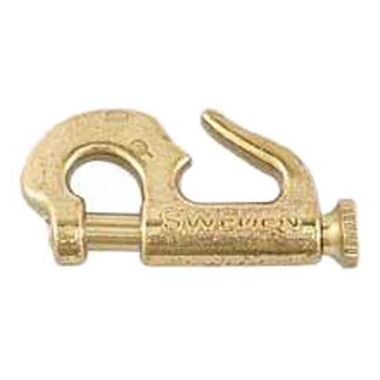 Dismarina Brass Carabiner 10 Units Golden 60 mm von Dismarina