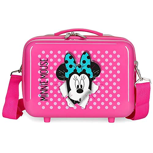 Disney Minnie Sunny Day Anpassungsfähiger Schönheitsfall Rosa 29x21x15 cms ABS von Disney (DIYL9)