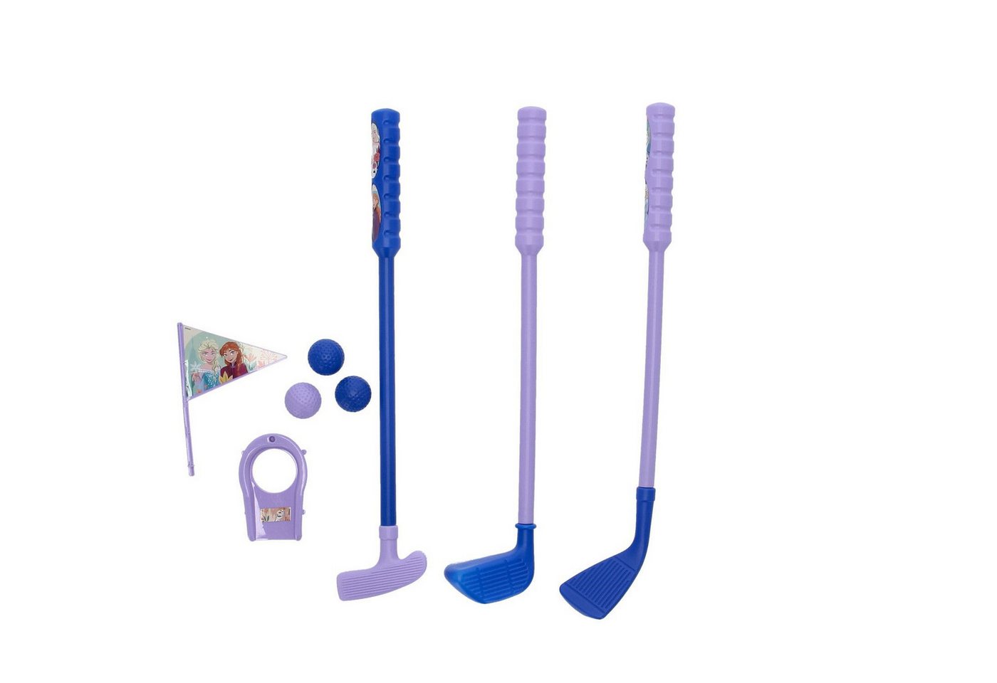 Disney Frozen Minigolf-Set Golf-Set für Kinder Mit Schlägern, Bällen & Golfloch Disney Frozen Minigolf-Set Golf-Set für Kinder Mit Schlägern, Bällen & Golfloch von Disney Frozen
