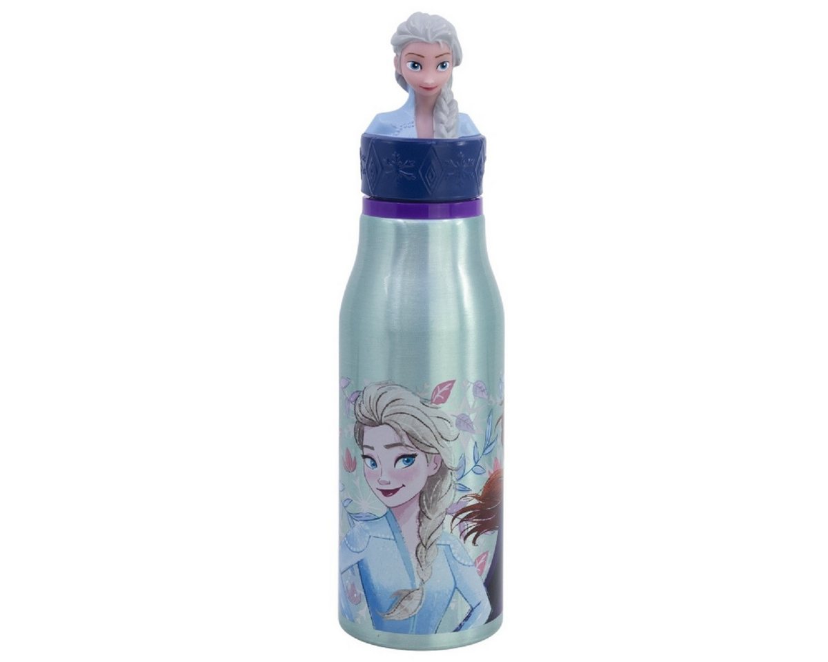 Disney Frozen Trinkflasche Trinkflasche Aluminium, 690 ml, mit Sicherheitsverschluss von Disney Frozen