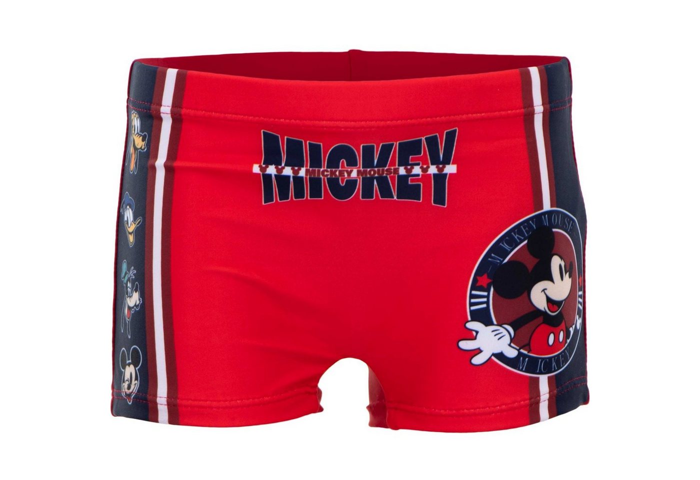 Disney Mickey Mouse Badepants Mickey Maus Jungen Kinder Badehose Gr. 98 bis 128 von Disney Mickey Mouse