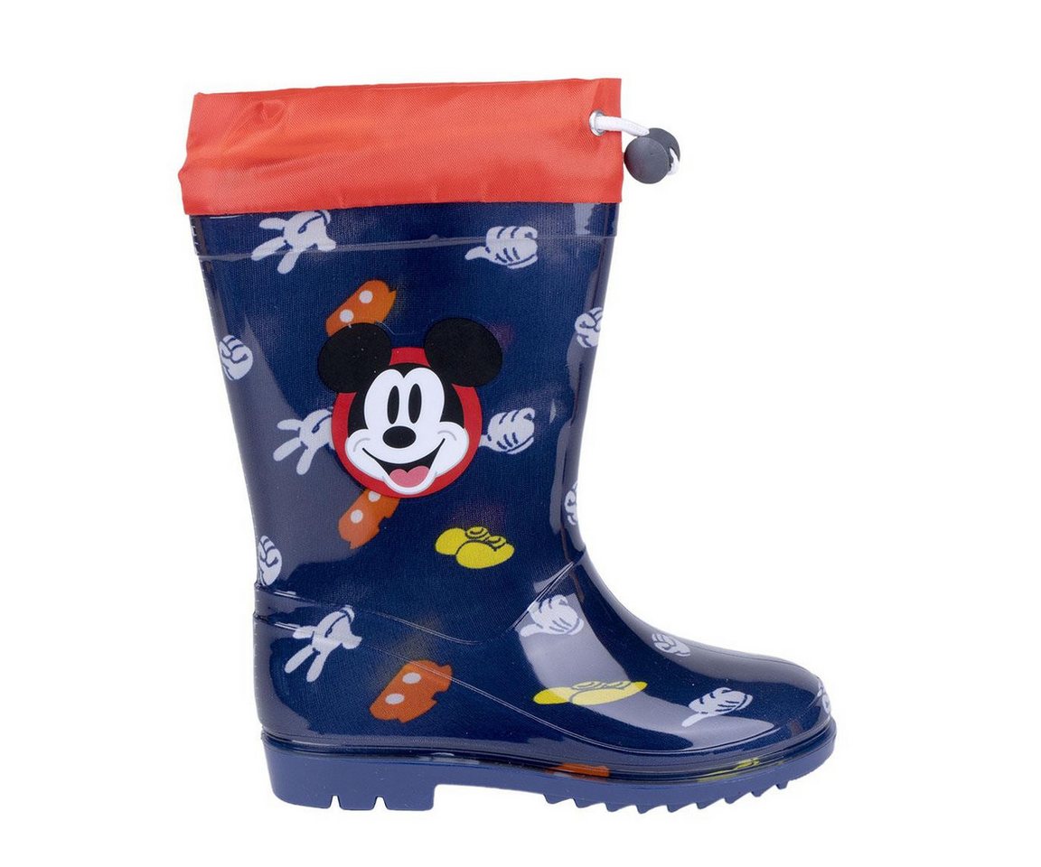 Disney Mickey Mouse Mickey Maus Gummistiefel Jungen Regenstiefel Gr. 22 - 28 von Disney Mickey Mouse