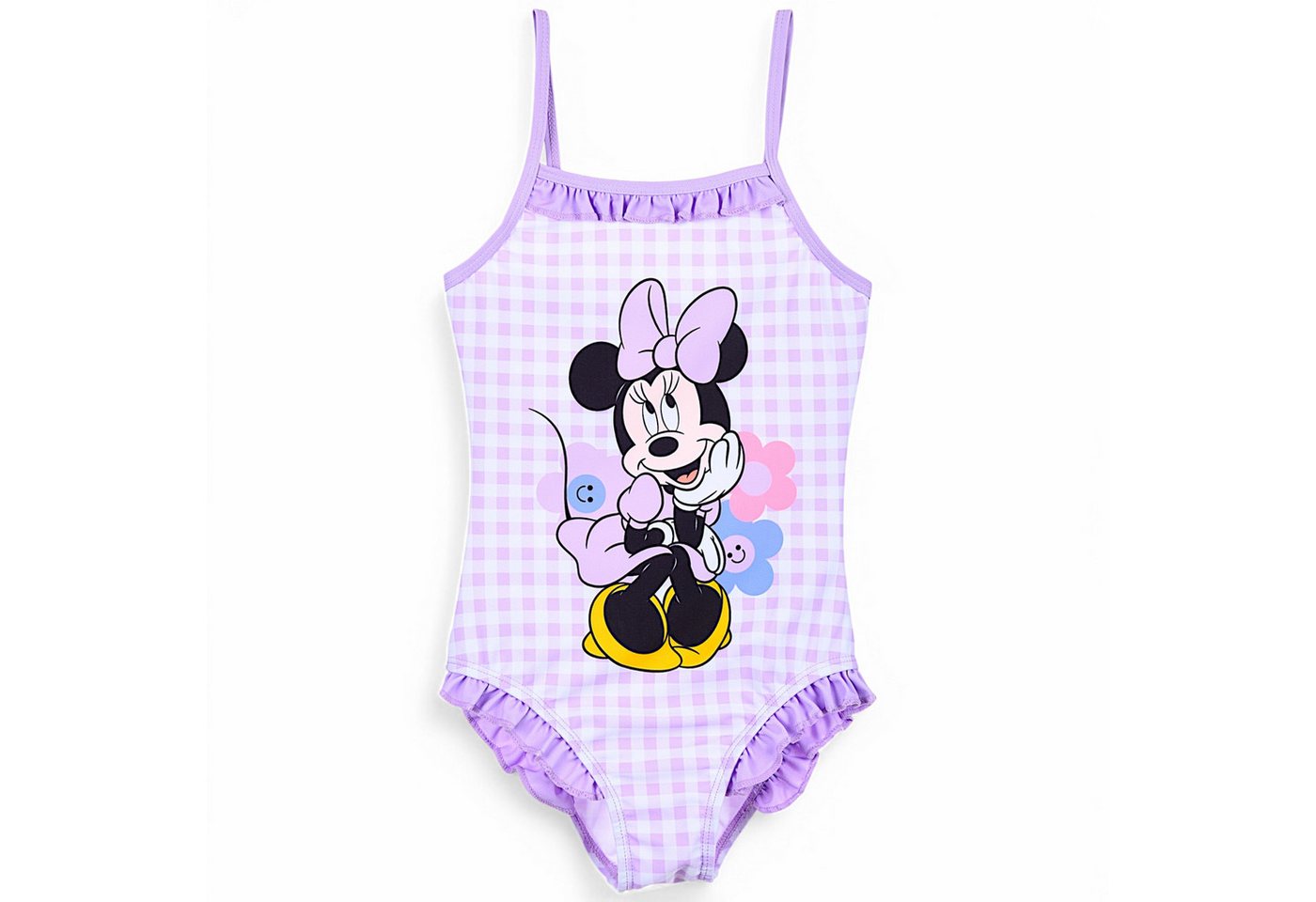 Disney Minnie Mouse Badeanzug Minnie Maus Mädchen Schwimmanzug kariert Gr. 98 - 128 cm Disney Minnie Mouse Badeanzug Minnie Maus Mädchen Schwimmanzug kariert Gr. 98 - 128 cm von Disney Minnie Mouse