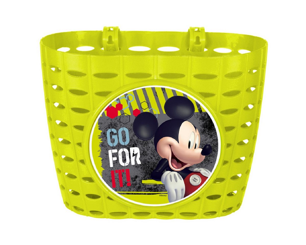 Disney Minnie Mouse Fahrradkorb 20x13x13 cm, ideal für Kinderfahrräder von Disney Minnie Mouse