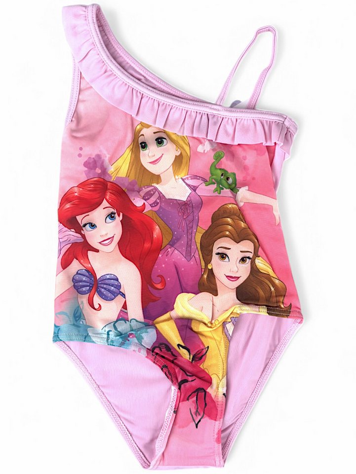 Disney Princess Badeanzug Arielle, Belle & Rapunzel Mädchen Schwimmanzug mit Rüschendetails Gr. 92 - 116 cm Disney Princess Badeanzug Arielle, Belle & Rapunzel Mädchen Schwimmanzug mit Rüschendetails Gr. 92 - 116 cm von Disney Princess