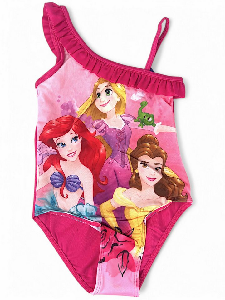 Disney Princess Badeanzug Arielle, Belle & Rapunzel Mädchen Schwimmanzug mit Rüschendetails Gr. 92 - 116 cm Disney Princess Badeanzug Arielle, Belle & Rapunzel Mädchen Schwimmanzug mit Rüschendetails Gr. 92 - 116 cm von Disney Princess