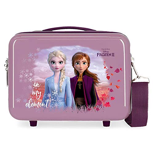 Disney Frozen Die Eiskönigin Nature is magical Anpassungsfähiger Schönheitsfall Violett 29x21x15 cms ABS Disney Frozen Die Eiskönigin Nature is magical Anpassungsfähiger Schönheitsfall Violett 29x21x15 cms ABS von Disney
