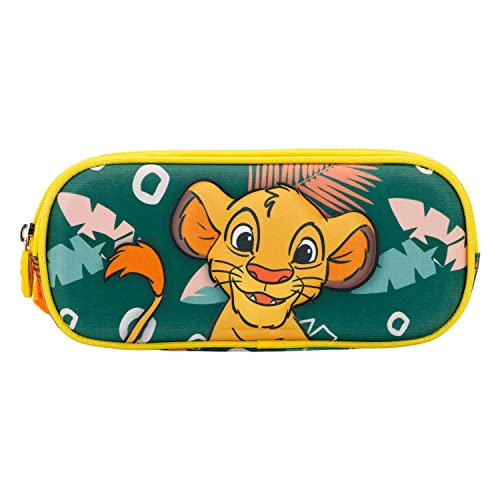 Der König der Löwen Green-3D Doppelfedermäppchen, Grün Der König der Löwen Green-3D Doppelfedermäppchen, Grün von Disney