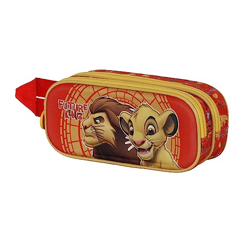 Der König der Löwen King-3D Doppelfedermäppchen, Orange Der König der Löwen King-3D Doppelfedermäppchen, Orange von Disney