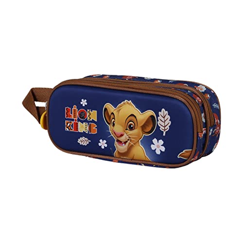 Der König der Löwen Little Face-3D Doppelfedermäppchen, Blau Der König der Löwen Little Face-3D Doppelfedermäppchen, Blau von Disney