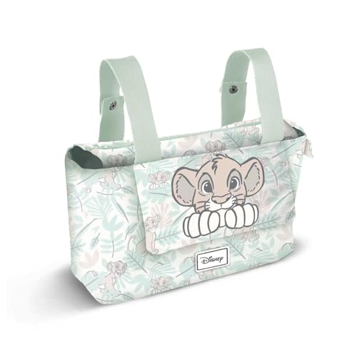 Disney Der König der Löwen Roar-Hamper Mommy Organizer-Tasche für Kinderwagen, Türkis, 31 x 27 cm von Disney