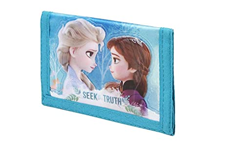 Die Eiskönigin 2 (Frozen 2) Seek-Velcro Geldbörse, Türkis von Disney