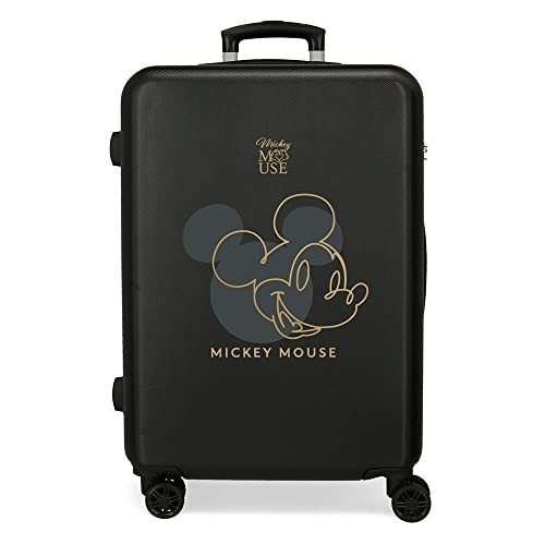 Disney, Schwarz, Mittelgroßer Koffer von Disney
