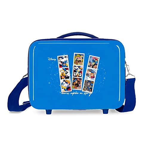 Disney 100 Once Upon a Story Blauer, anpassbarer Kulturbeutel, 29 x 21 x 15 cm, starres ABS, 9,14 l, 0,8 kg Disney 100 Once Upon a Story Blauer, anpassbarer Kulturbeutel, 29 x 21 x 15 cm, starres ABS, 9,14 l, 0,8 kg von Disney