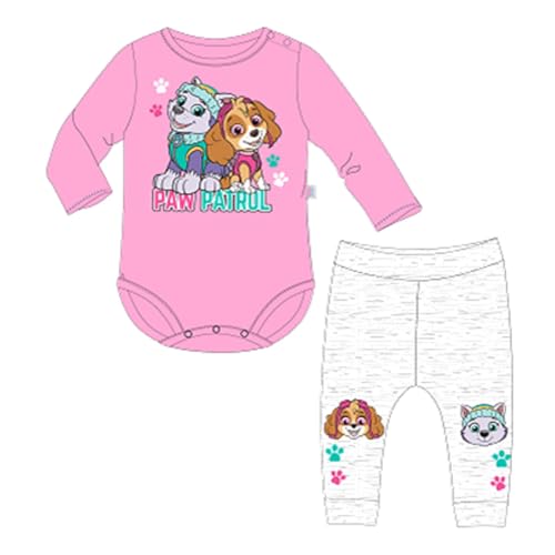 Disney 2 Teiliges Set Pullover + Hose Babys (3 bis 23 Monate) Paw Patrol Weich süß warm Sweatshirt + Jogger Mädchen Jungen Modell Gemischtem Aufdruck PAW 51122294-S1-23M von Disney