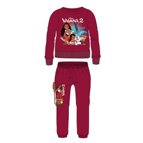 Disney 2 Teiliges Set Pullover + Jogging Kinder (2 bis 8 Jahre) Vaiana Süßes Heißes Sweatshirt Hosen Mischdruck Mädchen Jungen Modell DIS VAI 5212C595-S1-5Jahre von Disney