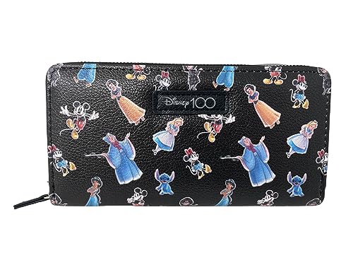 Disney 20,3 cm große Luxus-Geldbörse aus Polyurethan, für Erwachsene und Kinder Disney 20,3 cm große Luxus-Geldbörse aus Polyurethan, für Erwachsene und Kinder von Disney