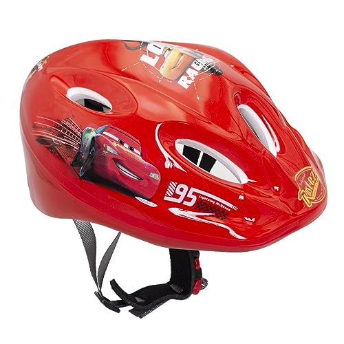 Cars Jungen Fahrradhelm, Mehrfarbig, 52-56 cm Kopfumfang Cars Jungen Fahrradhelm, Mehrfarbig, 52-56 cm Kopfumfang von Disney