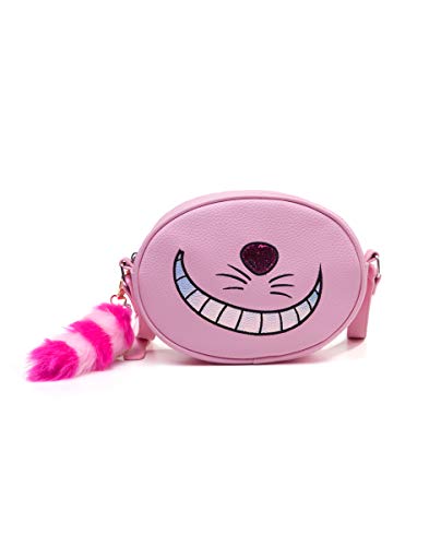 DISNEY Alice In Wonderland Cheshire Cat Shaped Shoulder Bag With Shoulder Strap Kosmetiktäschchen 23 centimeters Pink DISNEY Alice In Wonderland Cheshire Cat Shaped Shoulder Bag With Shoulder Strap Kosmetiktäschchen 23 centimeters Pink von Disney