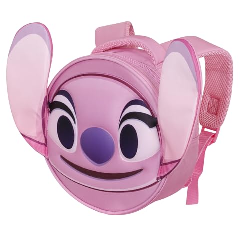 Disney Angel Send-Emoji Rucksack, Mehrfarbig, 22 x 22 cm, Kapazität 4 L von Disney