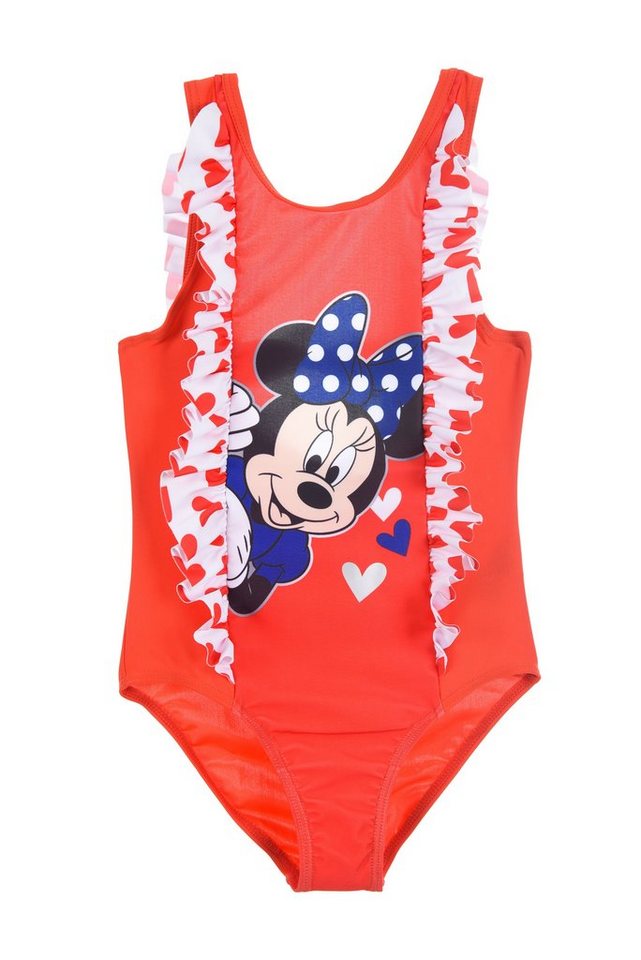 Disney Badeanzug Disney Minnie Maus Kinder Mädchen Badeanzug Bademode Gr. 98 bis 128 von Disney