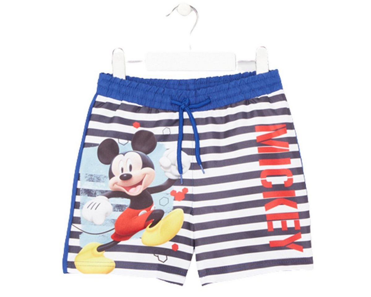 Disney Badehose Mickey Maus Kinder Jungen Badehose Badeshorts Shorts Gr. 110 bis 140 von Disney
