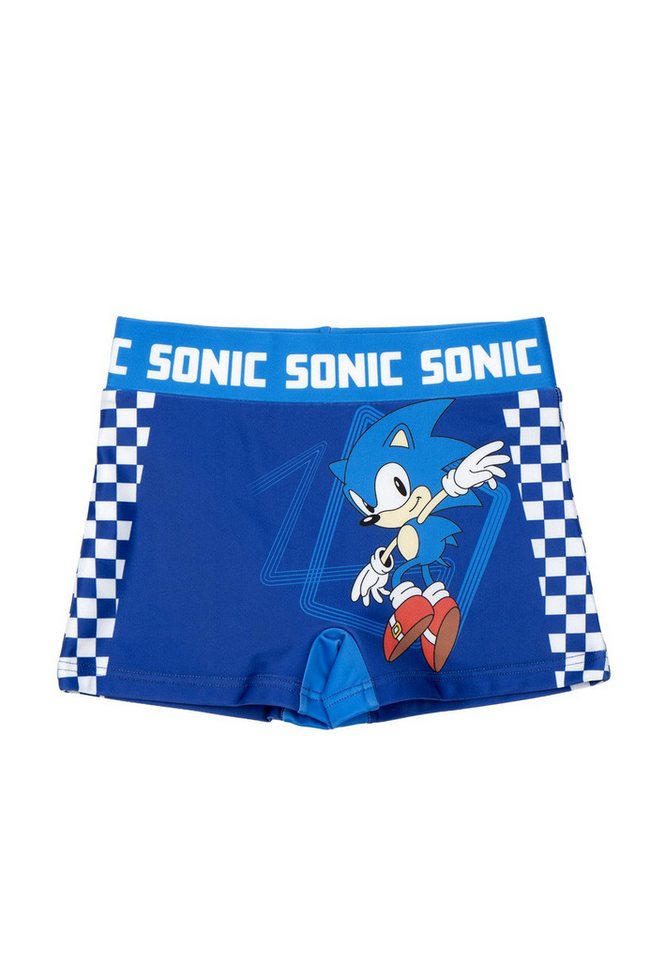 Disney Badehose Schwimm-Boxer Sonic (Set) mit geschlossener Akustik von Disney