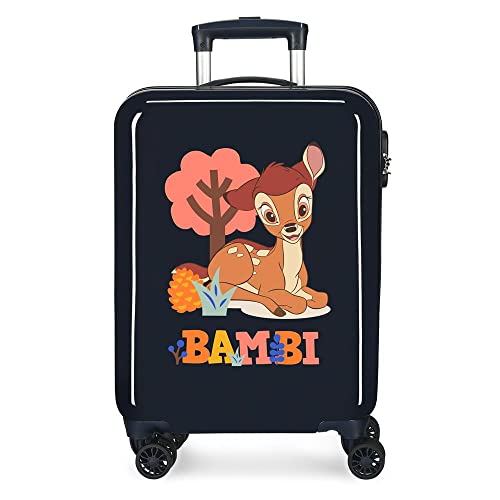 Disney Bambi Kabinentrolley, blau, 38 x 55 x 20 cm, starr, ABS-Kombinationsverschluss, 34 l, 2 kg, 4 Räder Disney Bambi Kabinentrolley, blau, 38 x 55 x 20 cm, starr, ABS-Kombinationsverschluss, 34 l, 2 kg, 4 Räder von Disney