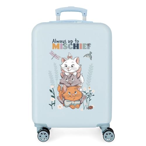 Disney Before The Bloom Kabinentasche, Blau, 34 x 55 x 20 cm, starr, ABS, seitlicher Zahlenkombinationsverschluss, 32 l, 2,54 kg, 4 Doppelrollen, Handgepäck. Disney Before The Bloom Kabinentasche, Blau, 34 x 55 x 20 cm, starr, ABS, seitlicher Zahlenkombinationsverschluss, 32 l, 2,54 kg, 4 Doppelrollen, Handgepäck. von Disney