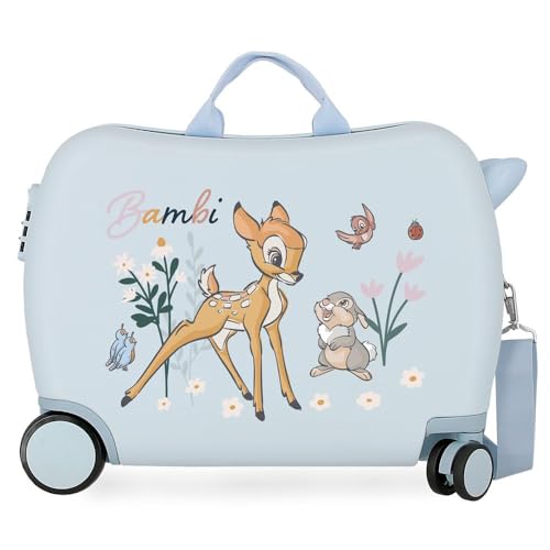 Disney Before The Bloom Kinderkoffer, Blau, 50 x 38 x 20 cm, starr, ABS, seitlicher Zahlenkombinationsverschluss, 34 l, 3 kg, 4 Handgepäckträger Disney Before The Bloom Kinderkoffer, Blau, 50 x 38 x 20 cm, starr, ABS, seitlicher Zahlenkombinationsverschluss, 34 l, 3 kg, 4 Handgepäckträger von Disney