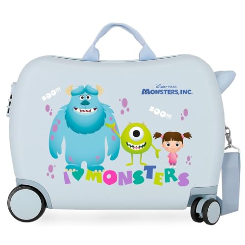Disney Boo! Kinderkoffer, Blau, 50 x 38 x 20 cm, starr, ABS, seitlicher Zahlenkombinationsverschluss, 34 l, 3 kg, 4 Räder, Handgepäck. Disney Boo! Kinderkoffer, Blau, 50 x 38 x 20 cm, starr, ABS, seitlicher Zahlenkombinationsverschluss, 34 l, 3 kg, 4 Räder, Handgepäck. von Disney