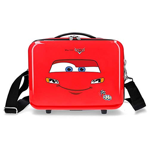 Disney Cars Lightning McQueen Kulturbeutel, anpassbar, Rot, 29 x 21 x 15 cm, starr ABS 9,14 l von Disney