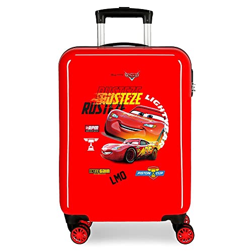 Disney Cars Rusteze Lightyear Kabinentrolley, rot, 38 x 55 x 20 cm, Hartplastik, seitlicher Kombinationsverschluss, 34 l, 2 kg, 4 Räder, Handgepäck Disney Cars Rusteze Lightyear Kabinentrolley, rot, 38 x 55 x 20 cm, Hartplastik, seitlicher Kombinationsverschluss, 34 l, 2 kg, 4 Räder, Handgepäck von Disney