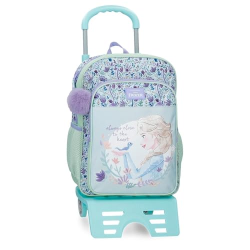 Disney Close to The Heart Frozen Schulrucksack mit Wagen Mehrfarbig 30 x 40 x 13 cm Polyester by Joumma Bags, bunt, Talla única, Schulrucksack mit Trolley Disney Close to The Heart Frozen Schulrucksack mit Wagen Mehrfarbig 30 x 40 x 13 cm Polyester by Joumma Bags, bunt, Talla única, Schulrucksack mit Trolley von Disney